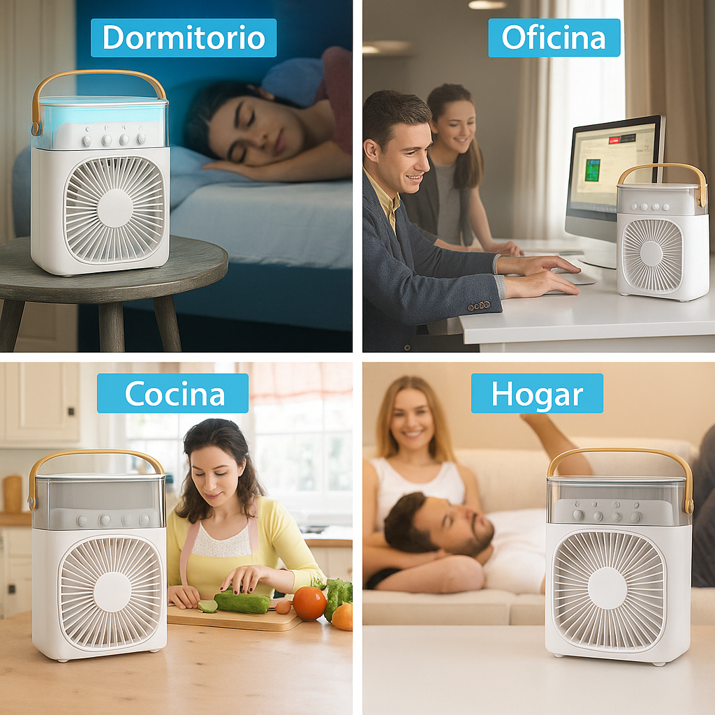 Ventilador 4 en 1 ❄️